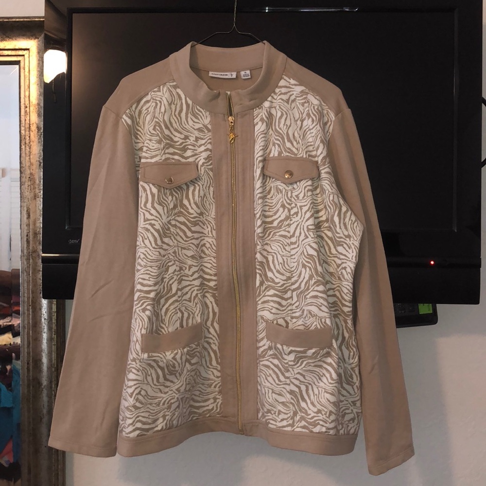 Susan graver light jacket
